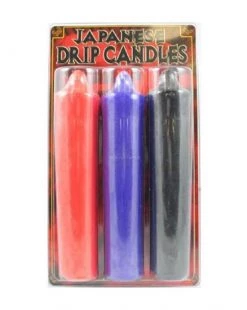Doc Johnson Japanese Drip Candles - Red/purple/black - 6.1 Inch 3 Doc Johnson Japanese Drip Candles - Red/purple/black - 6.1 Inch -Hot Sale Doc Johnson Store 02938 0