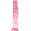Doc Johnson Crystal Jellies Anal Delight 5 Inch - Pink