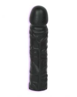 Doc Johnson Classic Dong - Black - 7.7 Inch