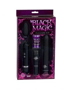 Doc Johnson Black Magic Pleasure Kit - 6.8 Inch