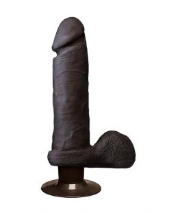 Doc Johnson The Realistic Cock Ur3 Vibrating 8 Inch - Brown