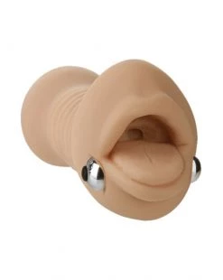 Doc Johnson The Vicky Quickie Ur3 Blowjob Sucker - Flesh