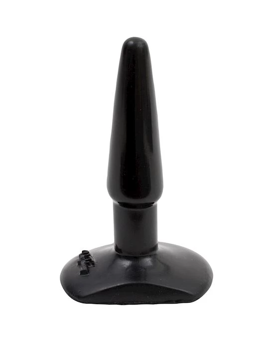 Doc Johnson Classic Butt Plug Smooth - Black - 4.3 Inch 1 Doc Johnson Classic Butt Plug Smooth - Black - 4.3 Inch