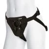 Doc Johnson Vac-u-lock Platinum Luxe Harness With Plug - Black - 3.25 Inches