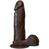 Doc Johnson The Realistic Cock 6 Inch - Black - 6 Inch