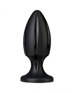 Doc Johnson Platinum Premium Silicone The Rocket - Black - 4.7 Inch
