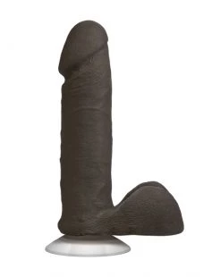 Doc Johnson The Realistic Ur3 6 Inch Suction Cup Dildo - Brown - 6 Inch