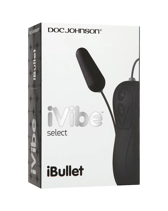 Doc Johnson Ivibe Select Ibullet - Black 2 Doc Johnson Ivibe Select Ibullet - Black - Image 2