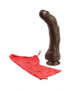 Doc Johnson Black Thunder Realistic Cock - Black - 11.5 Inch