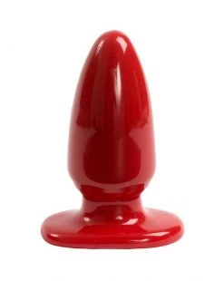 Doc Johnson Red Boy Butt Plug - Large - Red - 5.5 Inch