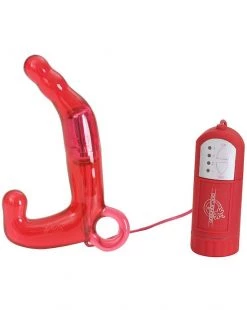 Doc Johnson Mens Pleasure Wand - Red