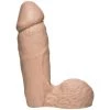 Doc Johnson The Naturals 7 Inch Thick Dong With Balls - White - 7 Inch