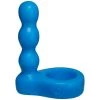 Doc Johnson Platinum Premium Silicone The Double Dip 2 - Blue - 4.3 Inch