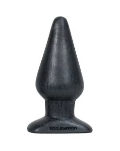 Doc Johnson Platinum Premium Silicone The Super Big End - Dark Grey - 5.5 Inch