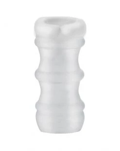 Doc Johnson Mood Ur3 Stroker Pleaser Massage Beads - Clear