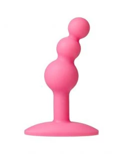 Doc Johnson Platinum Premium Silicone The Minis Bubble Small - Pink - 3 Inch