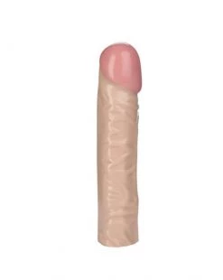 Doc Johnson Vac-u-lock 8 Inch Classic Dildo - White - 8 Inch