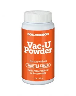 Doc Johnson Vac-u-lock Vac-u Powder - White