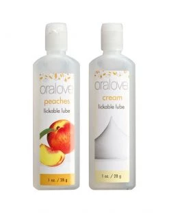 Doc Johnson Oralove Delicious Duo Lubricant 2 Pack - Cream