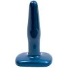 Doc Johnson Pretty Ends Iridescent Butt Plug Small - Blue - 4.5 Inch