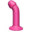 Doc Johnson Platinum The Tru Curve G-spot Dildo - Pink - 6 Inch