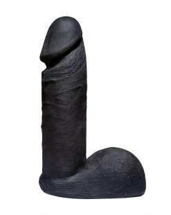 Doc Johnson Vac-u-lock Codeblack - 6 Inch Ultraskyn Dong - Black - 6 Inch
