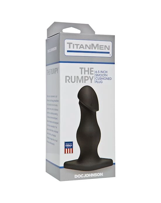 Doc Johnson Titanmen- The Rumpy - Black 1 Doc Johnson Titanmen- The Rumpy - Black
