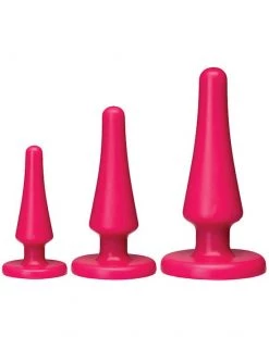 Launch Anal Trainer Set By American Pop - Pink - 2.5 / 3.5 / 4.5