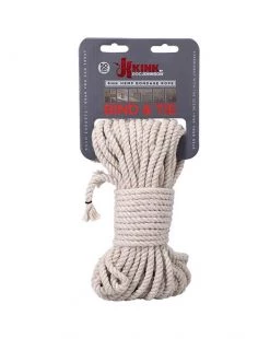 Doc Johnson X Kink Bind And Tie 50ft Hemp Bondage Rope