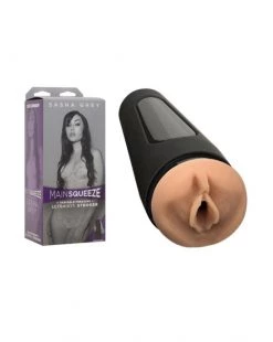 Doc Johnson Main Squeeze Sasha Grey Pussy - Flesh - 7.5 Inch