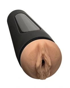 Doc Johnson Main Squeeze Belladonna Pussy - Flesh - 7.5 Inch