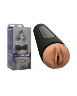 Doc Johnson Main Squeeze Vicky Vette Pussy - Flesh - 7.5 Inch -Hot Sale Doc Johnson Store 196447 3