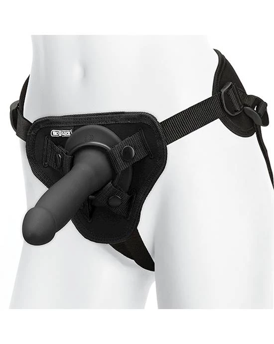 Doc Johnson Vac-u-lock - Smooth Vibrating Remote Controlled Pleasure Set - Black 3 Doc Johnson Vac-u-lock - Smooth Vibrating Remote Controlled Pleasure Set - Black - Image 3