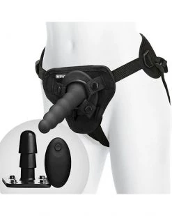 Doc Johnson Vac-u-lock - Ripple Vibrating Pleasure Set - Black