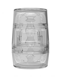 Doc Johnson Main Squeeze - Pop-off Optix Dual Entry Stroker - Clear -Hot Sale Doc Johnson Store 220773 4