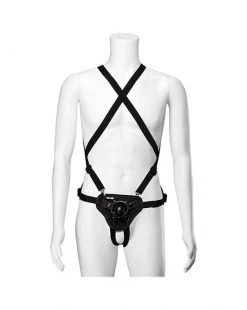 Doc Johnson Vac-u-lock Suspender Harness With Plug - Black -Hot Sale Doc Johnson Store 220791 1