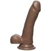 Doc Johnson Firmskyn 6 Inch Slim Dildo With Balls - Tan - 6 Inch