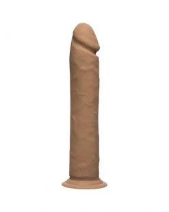 Doc Johnson The Ultraskyn Realistic Dildo With Balls - Tan - 10 Inch