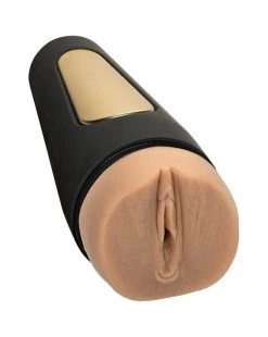 Doc Johnson Main Squeeze - Endurance Trainer Pussy Stroker - Tan