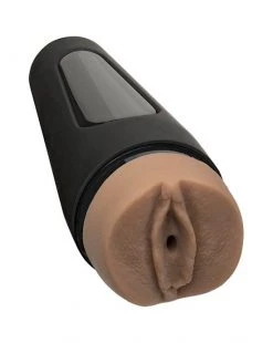 Doc Johnson Main Squeeze - Girls Of Social Media Stroker - Brittanya187 - Tan