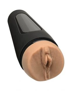 Doc Johnson Main Squeeze - Lela Star Stroker - Tan