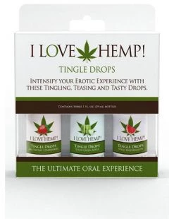 Doc Johnson I Love Hemp Tingle Drops