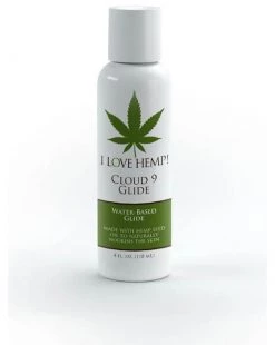 Doc Johnson I Love Hemp Cloud 9 Glide Water Based - 4fl.oz. (118ml)