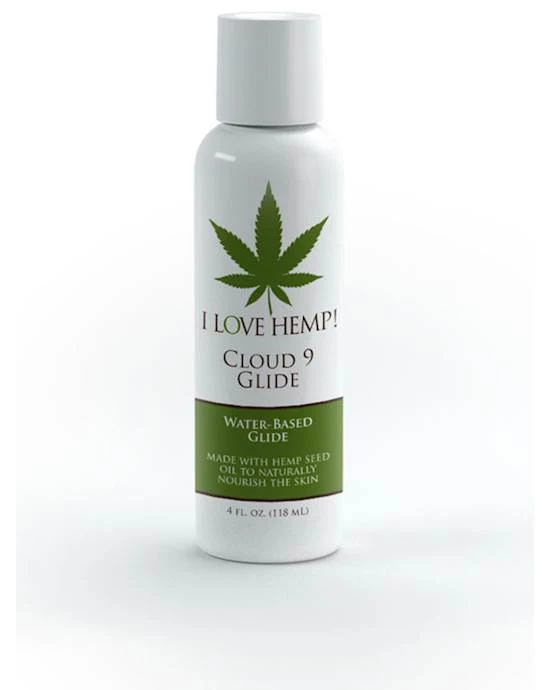 Doc Johnson I Love Hemp Cloud 9 Glide Water Based - 4fl.oz. (118ml) 1 Doc Johnson I Love Hemp Cloud 9 Glide Water Based - 4fl.oz. (118ml)