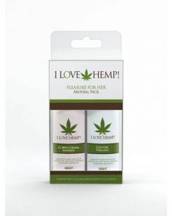 Doc Johnson I Love Hemp Pleasure For Her Arousal Pack