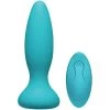 Doc Johnson A-play Anal Vibe - Remote Controlled Adventurous Plug - Teal - 5.25 Inch