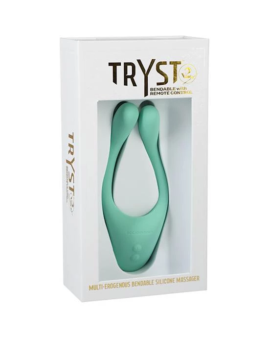 Doc Johnson Tryst V2 Remote Controlled Bendable Couples Vibrator 2 Doc Johnson Tryst V2 Remote Controlled Bendable Couples Vibrator - Image 2
