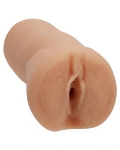 Doc Johnson Signature Strokers Ultraskyn Blair Williams Pocket Pussy - Tan