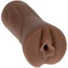 Doc Johnson Signature Strokers Ultraskyn Honey Gold Pockey Pussy - Brown