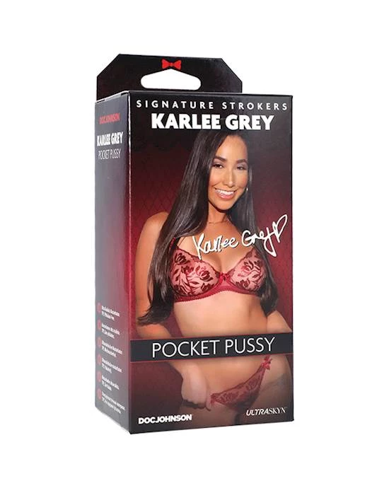 Doc Johnson Signature Strokers Karlee Grey Masturbator 2 Doc Johnson Signature Strokers Karlee Grey Masturbator - Image 2